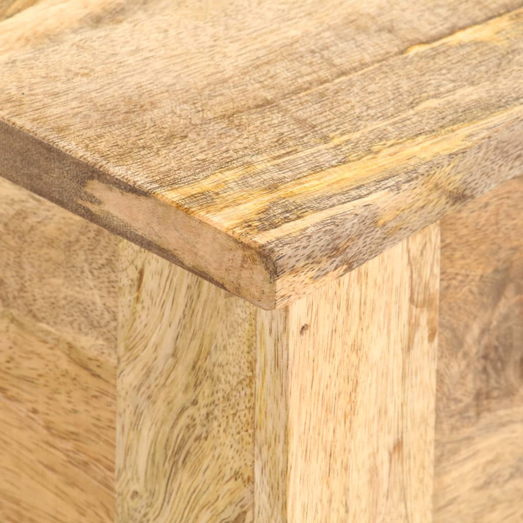 Boîte de rangement 99x35x48 cm Bois de manguier solide - XIOS
