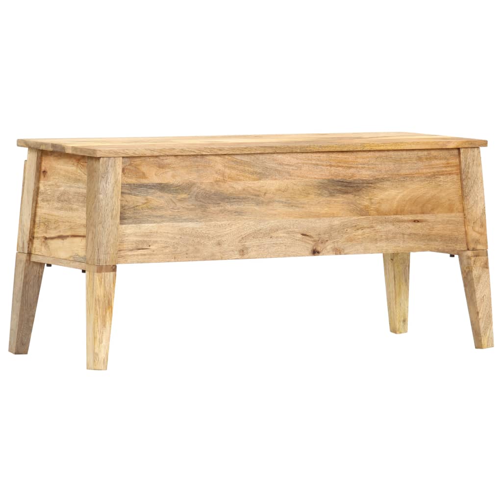 Boîte de rangement 99x35x48 cm Bois de manguier solide - XIOS