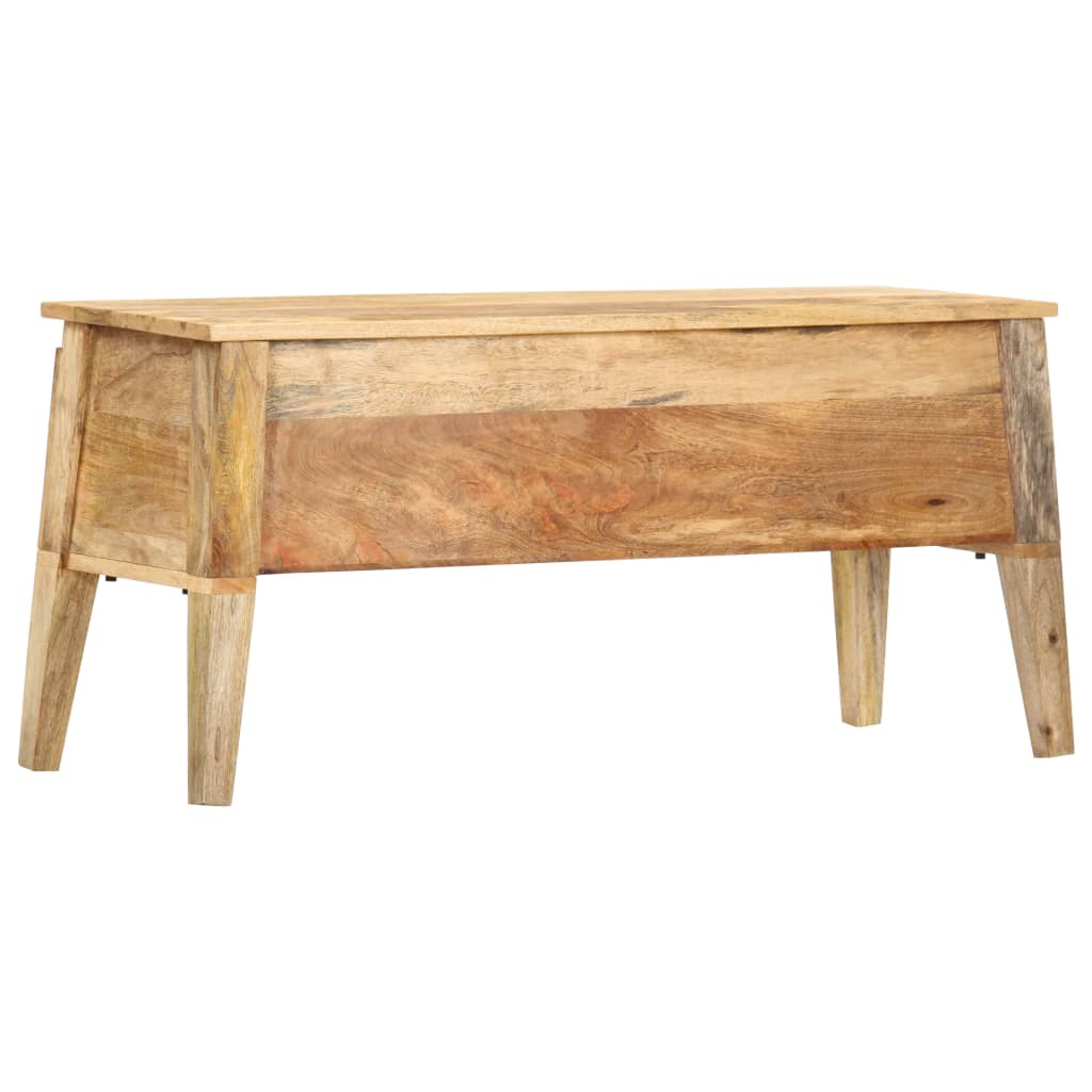 Boîte de rangement 99x35x48 cm Bois de manguier solide - XIOS