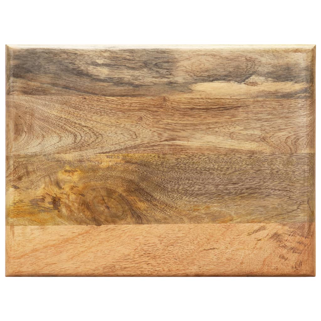 Porte-revues 40x30x50 cm Bois de manguier solide et acier - XIOS