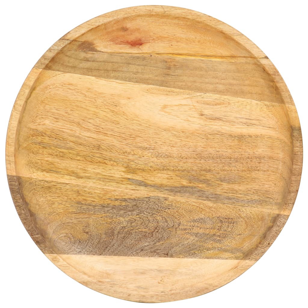 Table d'appoint ronde 43x43x66 cm Bois de manguier massif - XIOS