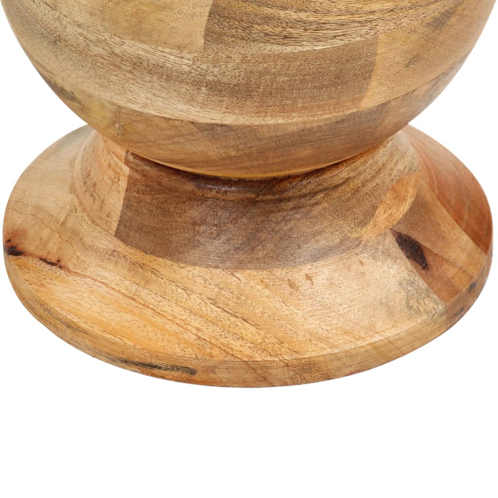 Table d'appoint ronde 43x43x66 cm Bois de manguier massif - XIOS