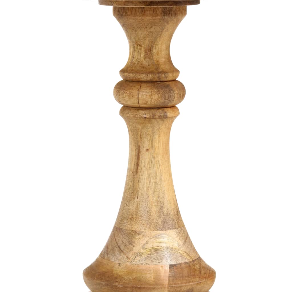 Table d'appoint ronde 43x43x66 cm Bois de manguier massif - XIOS
