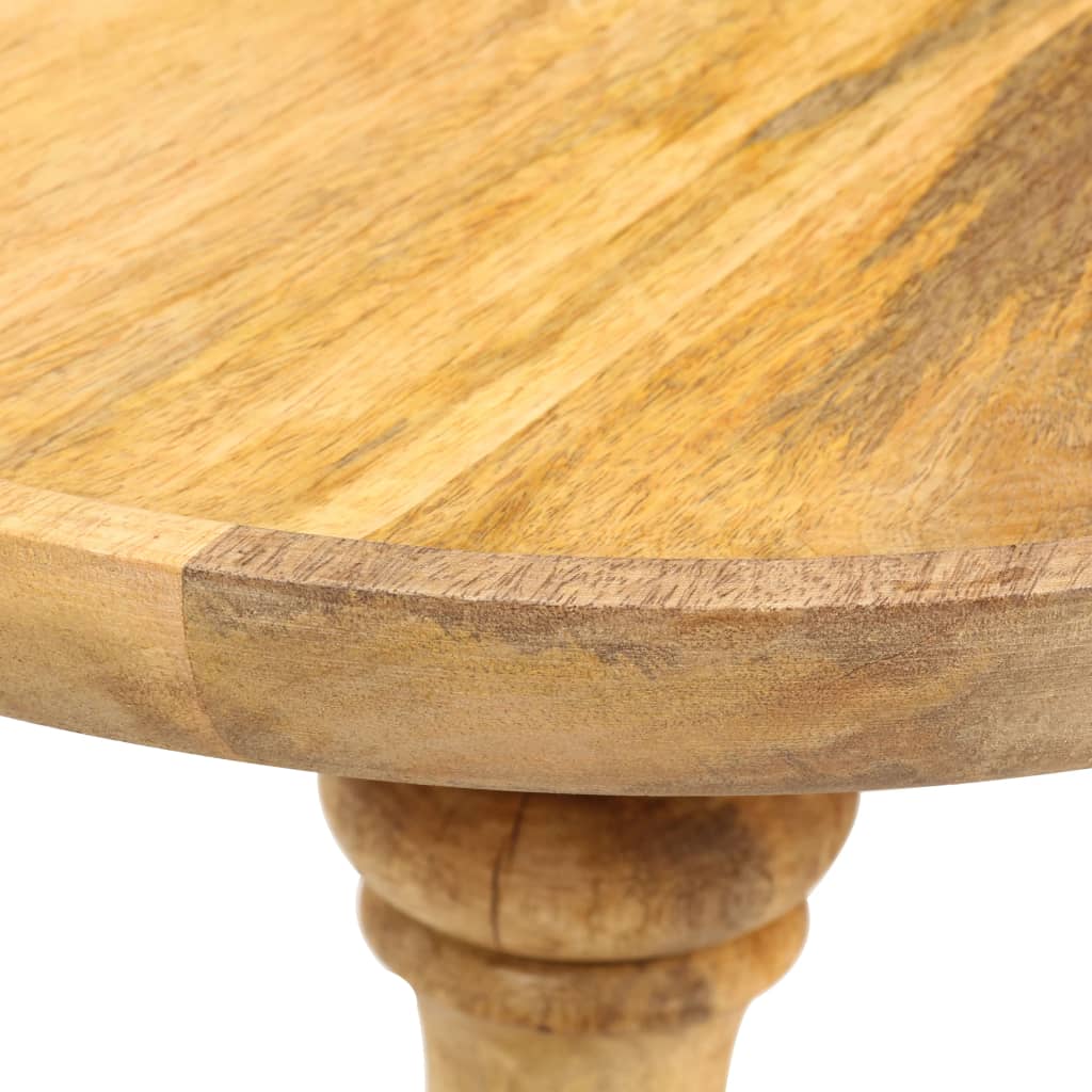 Table d'appoint ronde 43x43x66 cm Bois de manguier massif - XIOS