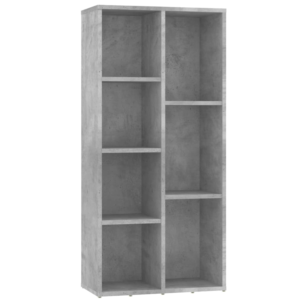 Bibliothèque Gris béton 50x25x106 cm Bois d’ingénierie - XIOS
