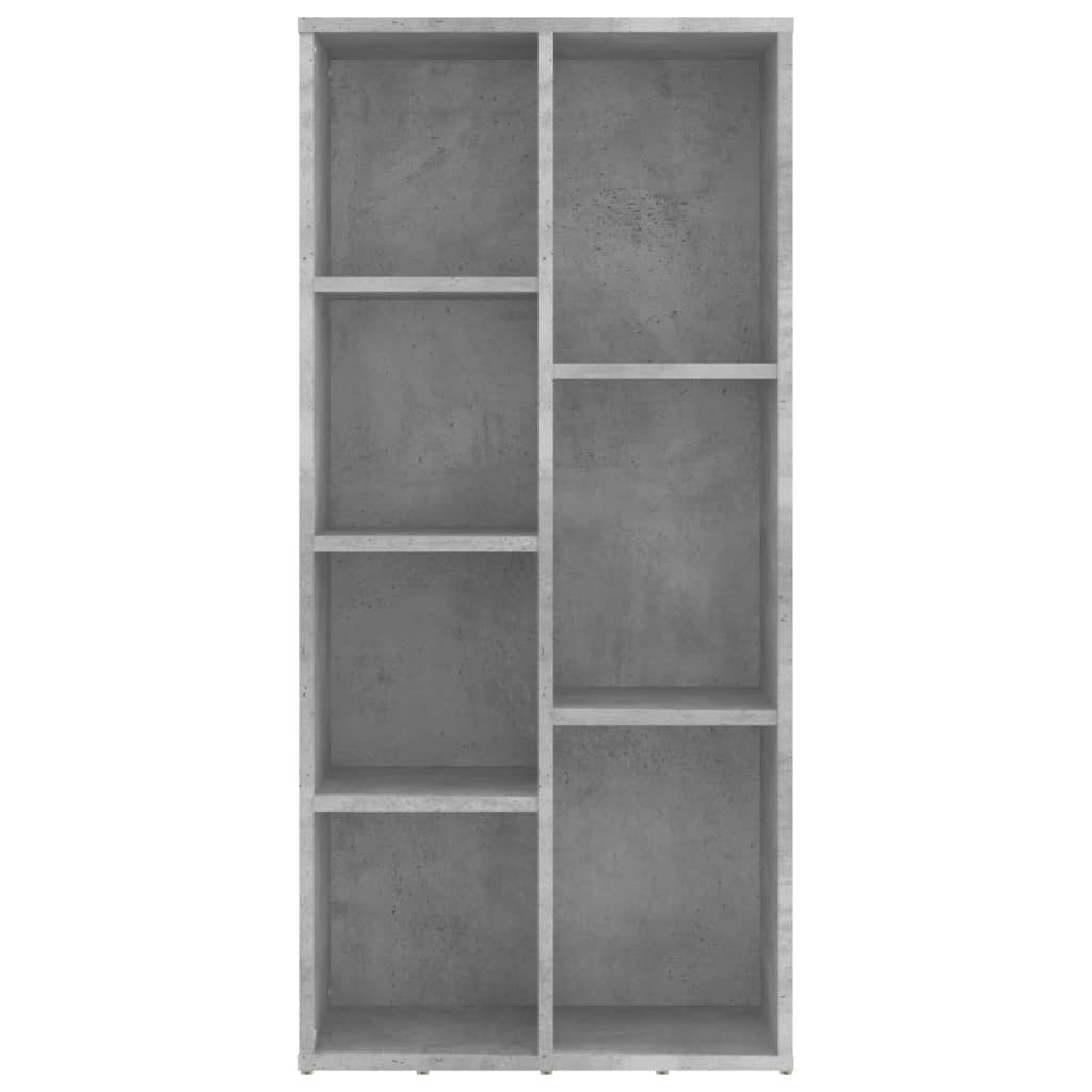 Bibliothèque Gris béton 50x25x106 cm Bois d’ingénierie - XIOS