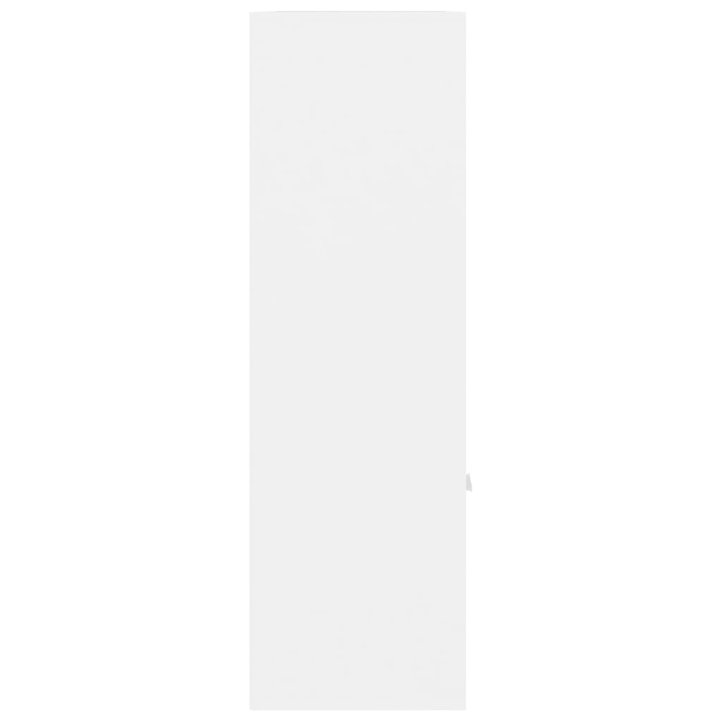 Bibliothèque Blanc 98x30x98 cm Bois d’ingénierie - XIOS