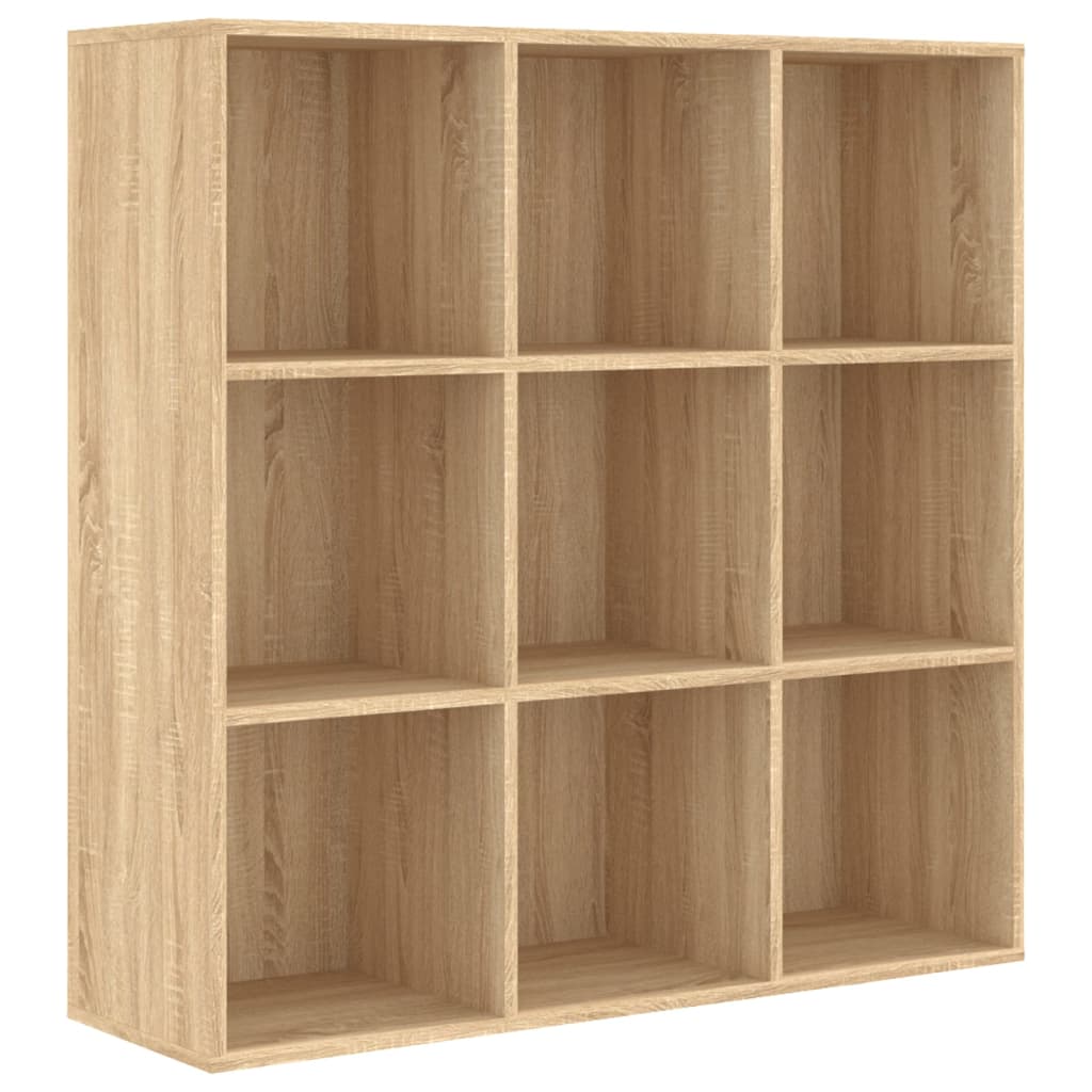 Bibliothèque chêne sonoma 98x29x97,5 cm bois d'ingénierie - XIOS