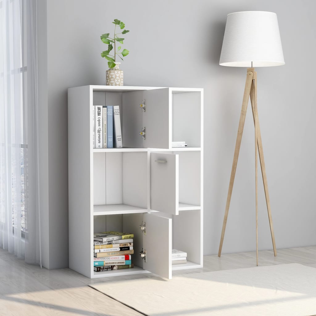 Armoire de rangement Blanc 60x29,5x90 cm Bois d'ingénierie - XIOS