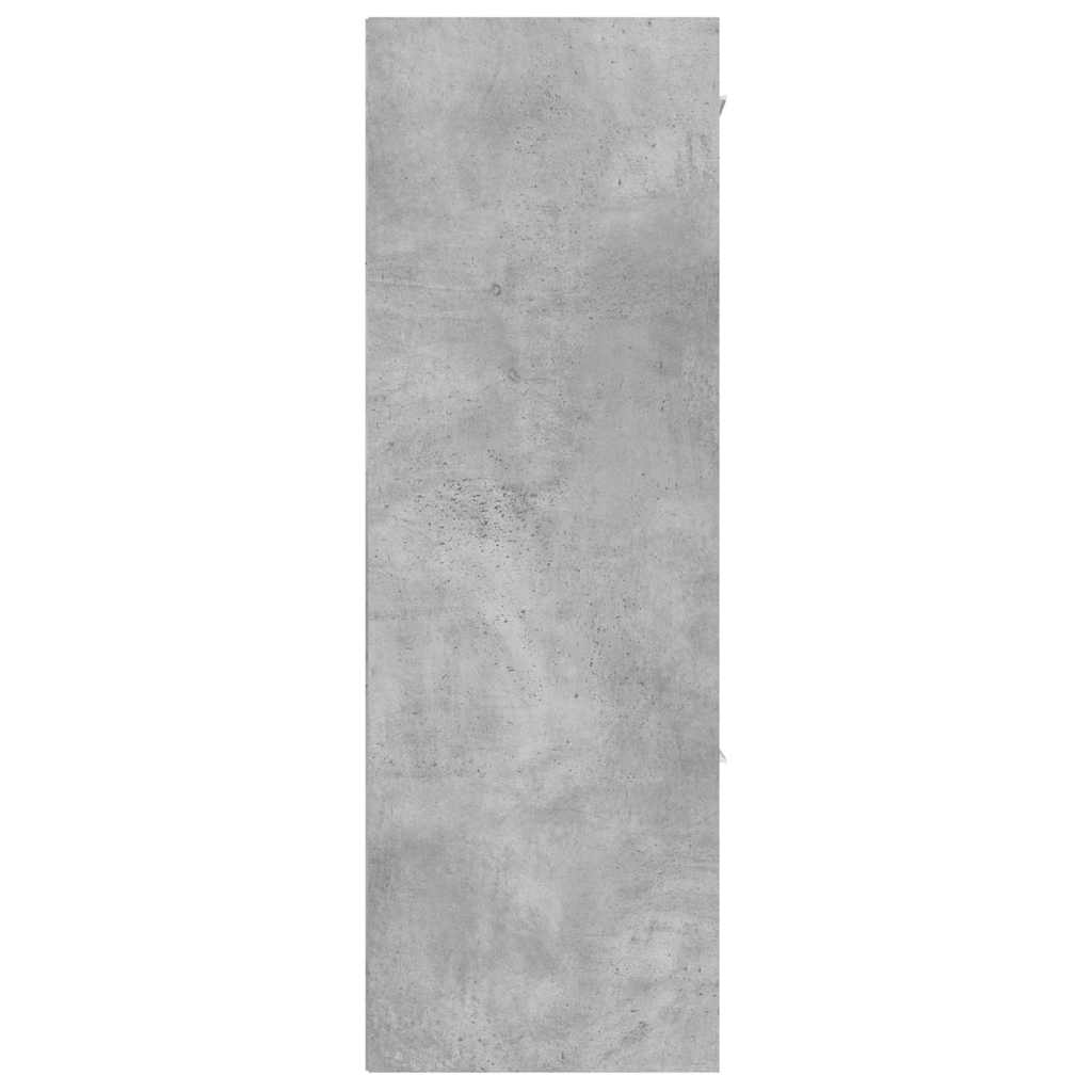Armoire de rangement Gris béton 60x29,5x90 cm Bois d'ingénierie - XIOS