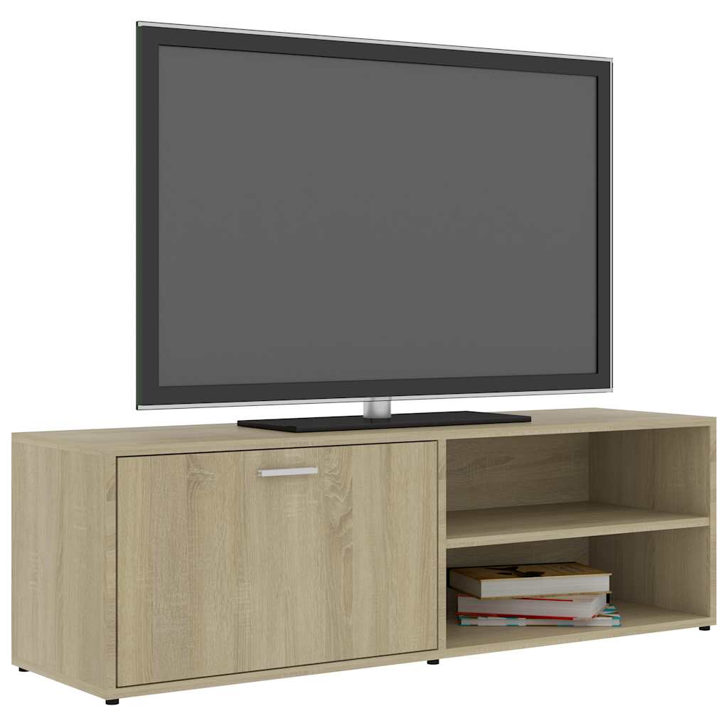 Meuble TV Chêne sonoma 120x34x37 cm Bois d’ingénierie - XIOS