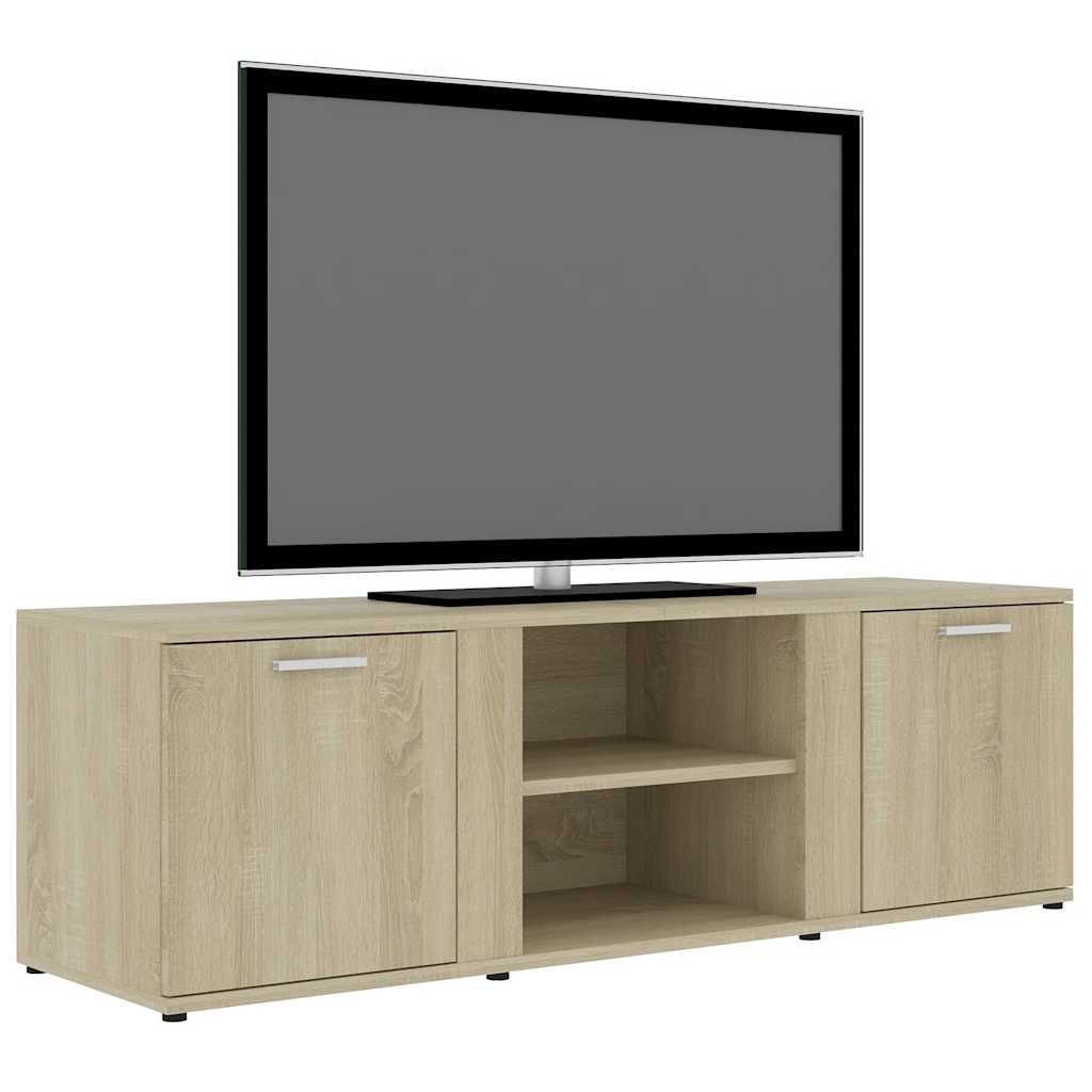 Meuble TV Chêne sonoma 120x34x37 cm Bois d’ingénierie - XIOS