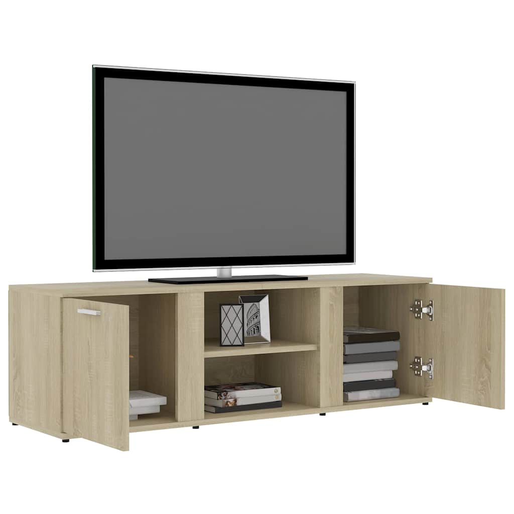 Meuble TV Chêne sonoma 120x34x37 cm Bois d’ingénierie - XIOS