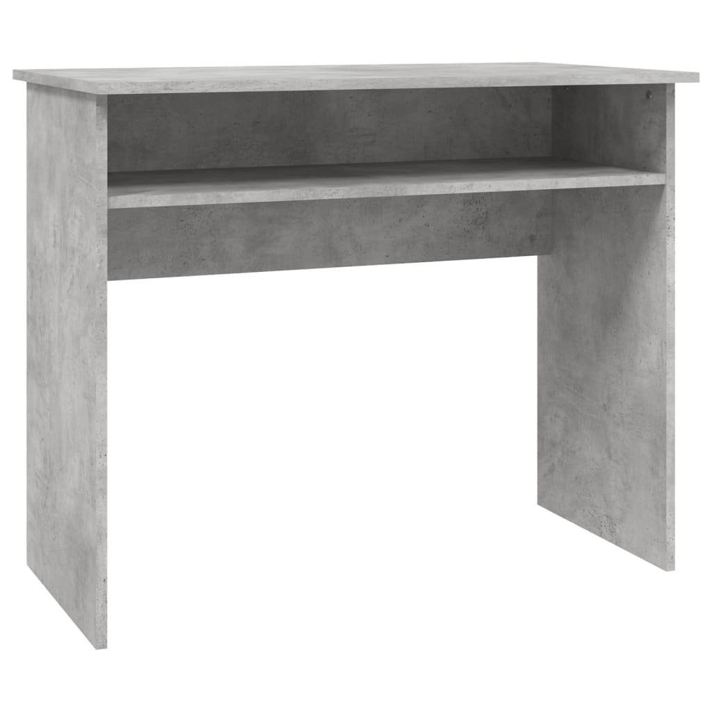 Bureau Gris béton 90x50x74 cm Bois d'ingénierie - XIOS