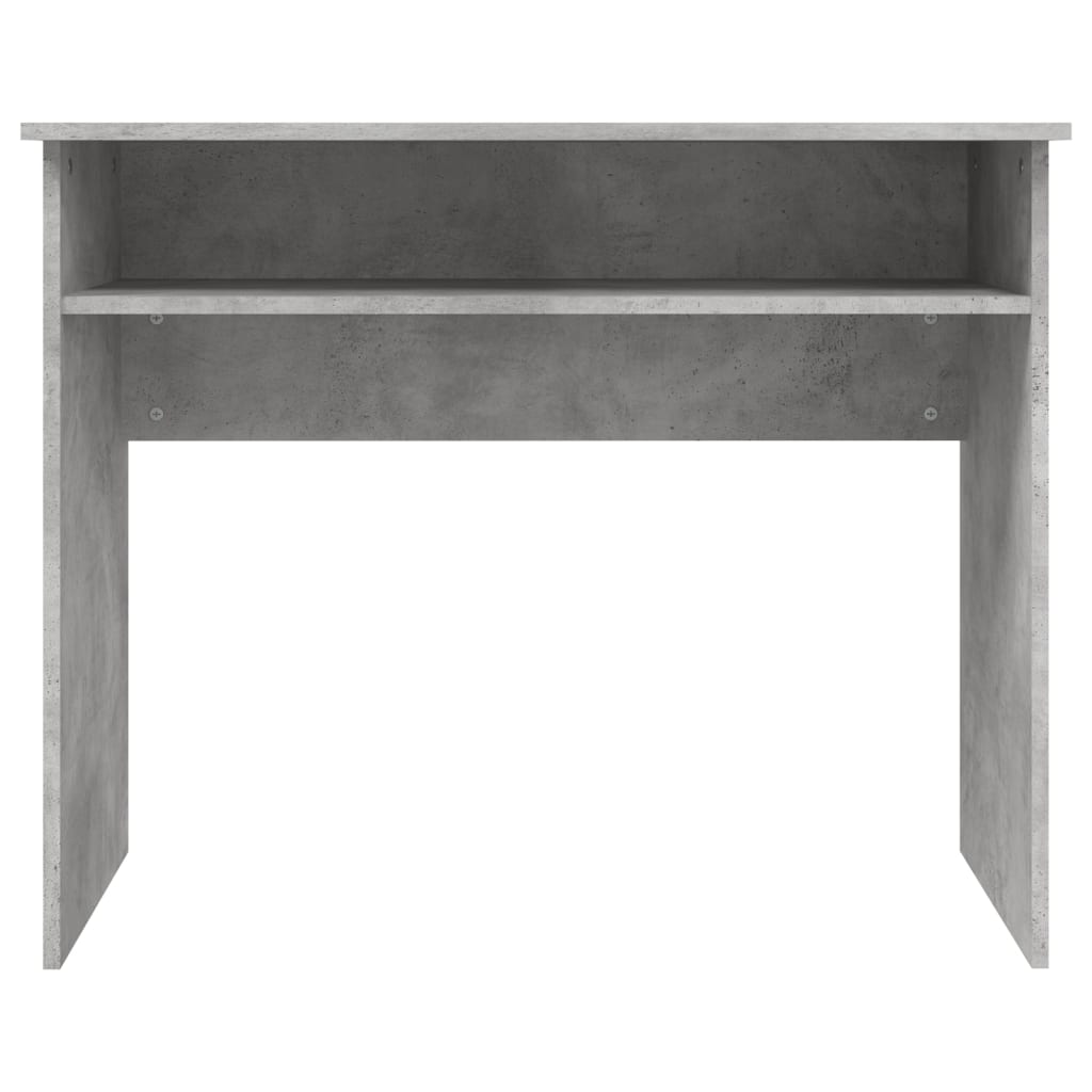 Bureau Gris béton 90x50x74 cm Bois d'ingénierie - XIOS
