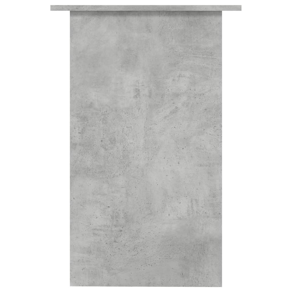 Bureau Gris béton 90x50x74 cm Bois d'ingénierie - XIOS