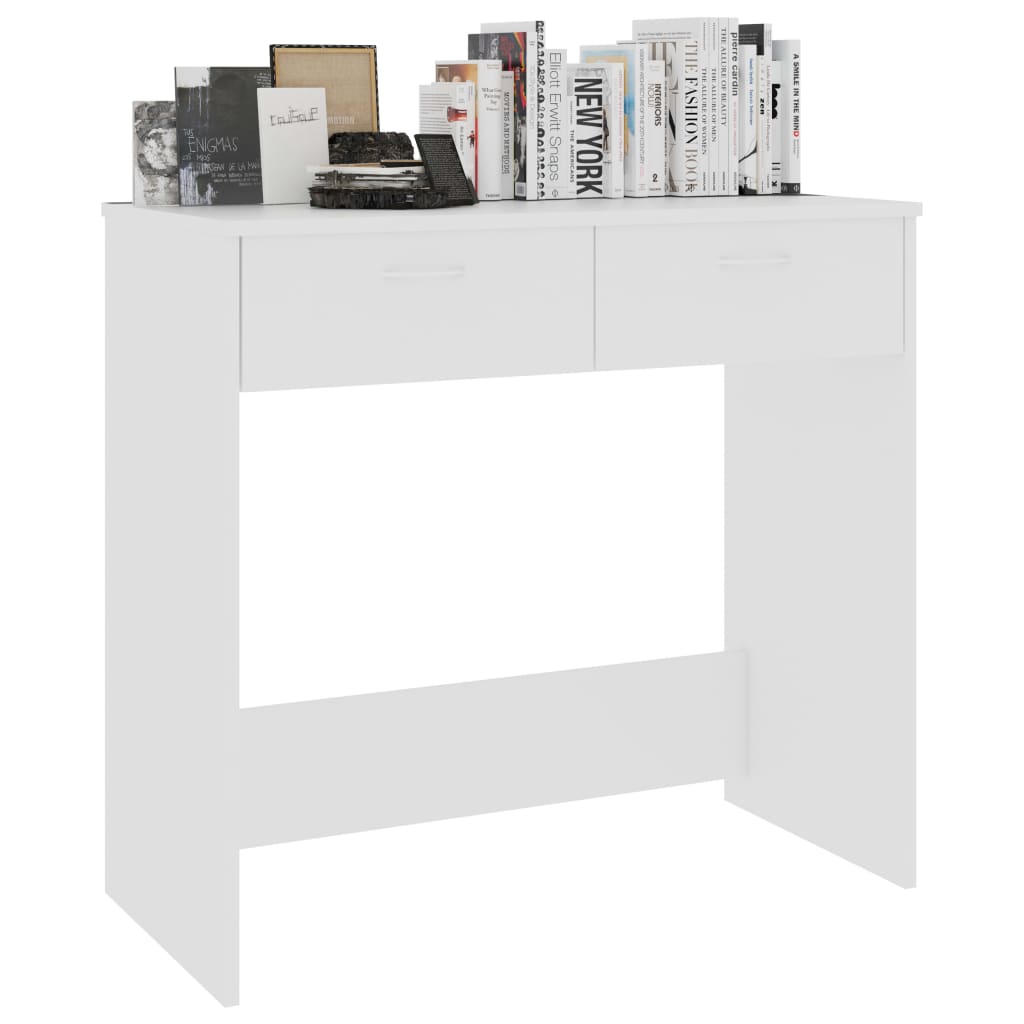 Bureau Blanc 80x40x75 cm Bois d'ingénierie - XIOS