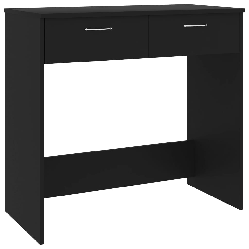 Bureau Noir 80x40x75 cm Aggloméré - XIOS