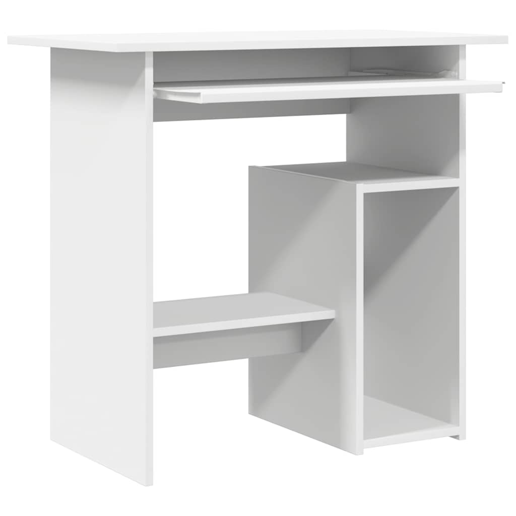 Bureau Blanc 80x45x74 cm Bois d’ingénierie - XIOS