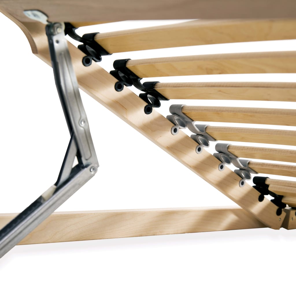 Sommiers à lattes sans matelas 2 pcs avec 28 lattes 70x200 cm - XIOS