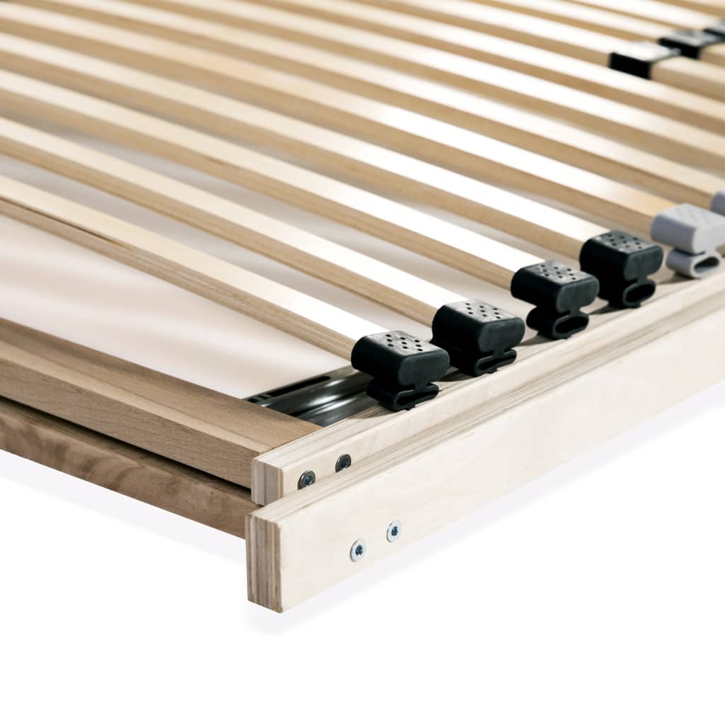 Sommiers à lattes sans matelas 2 pcs avec 28 lattes 90x200 cm - XIOS