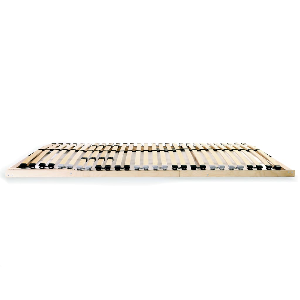 Sommiers à lattes sans matelas 2 pcs avec 28 lattes 90x200 cm - XIOS