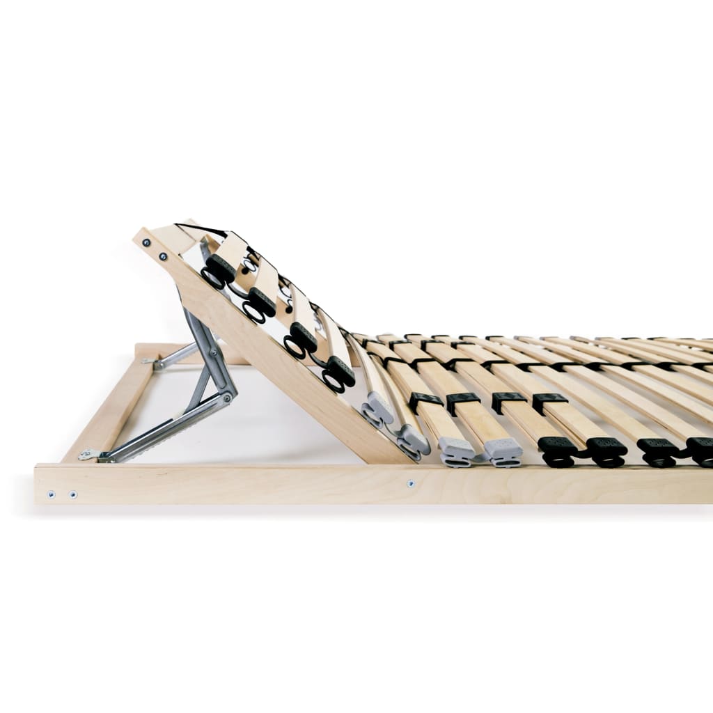 Sommiers à lattes sans matelas 2 pcs avec 28 lattes 90x200 cm - XIOS