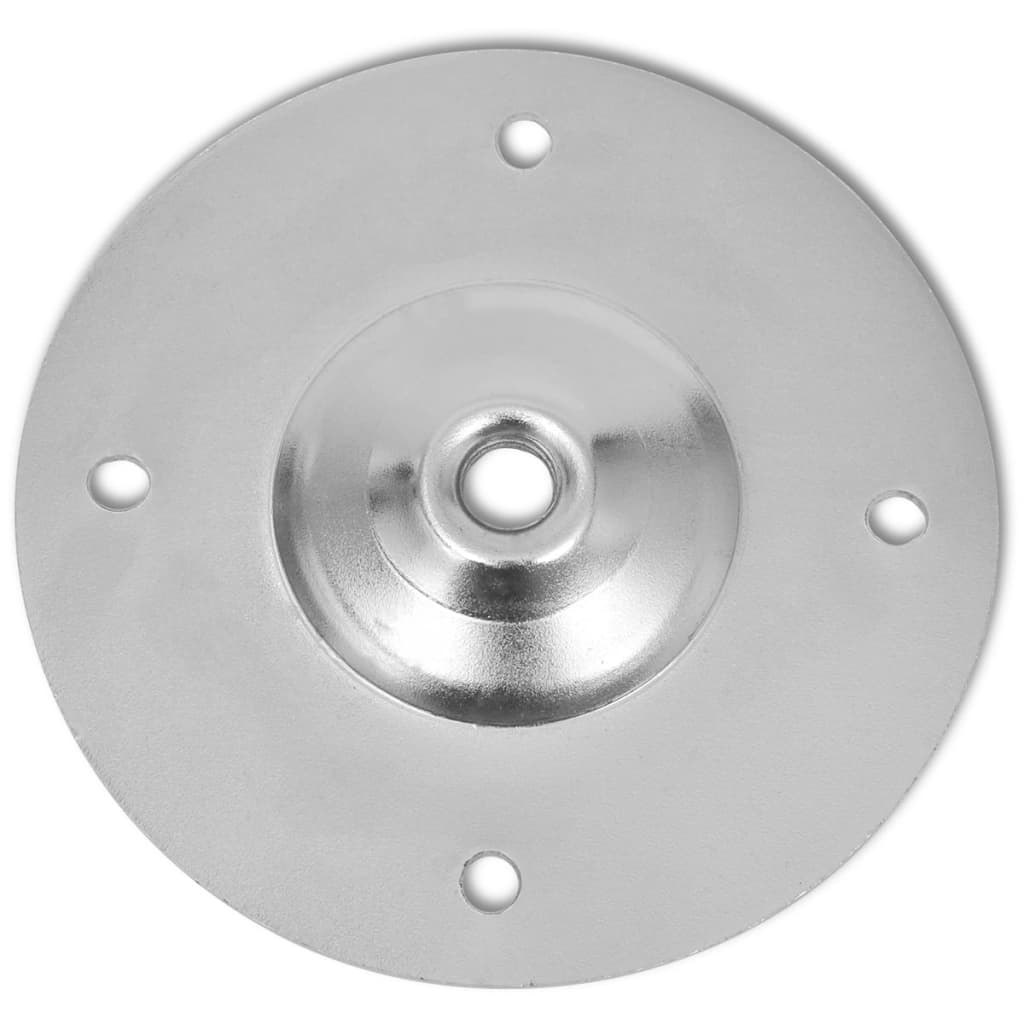 Pieds de table télescopiques 4 pcs Chrome 710 mm - 1100 mm - XIOS