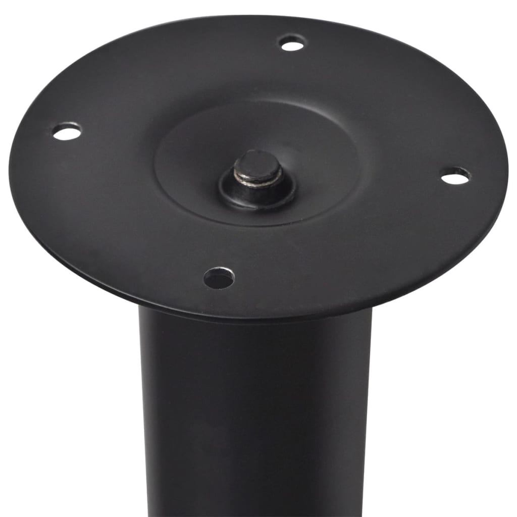 Pieds de table télescopiques 4 pcs Noir 710 mm - 1100 mm - XIOS