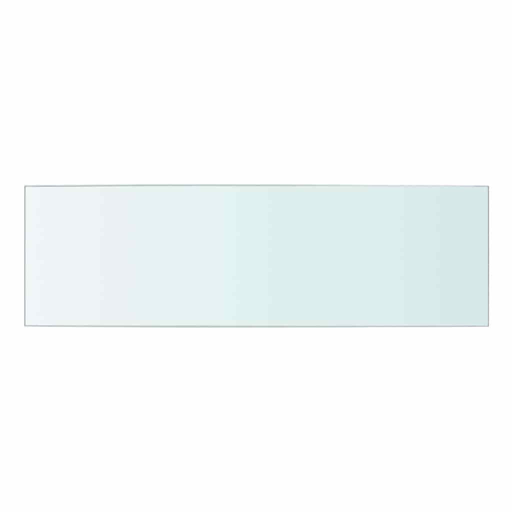 Panneaux d'étagère 2 pcs Verre Transparent 50 x 15 cm - XIOS