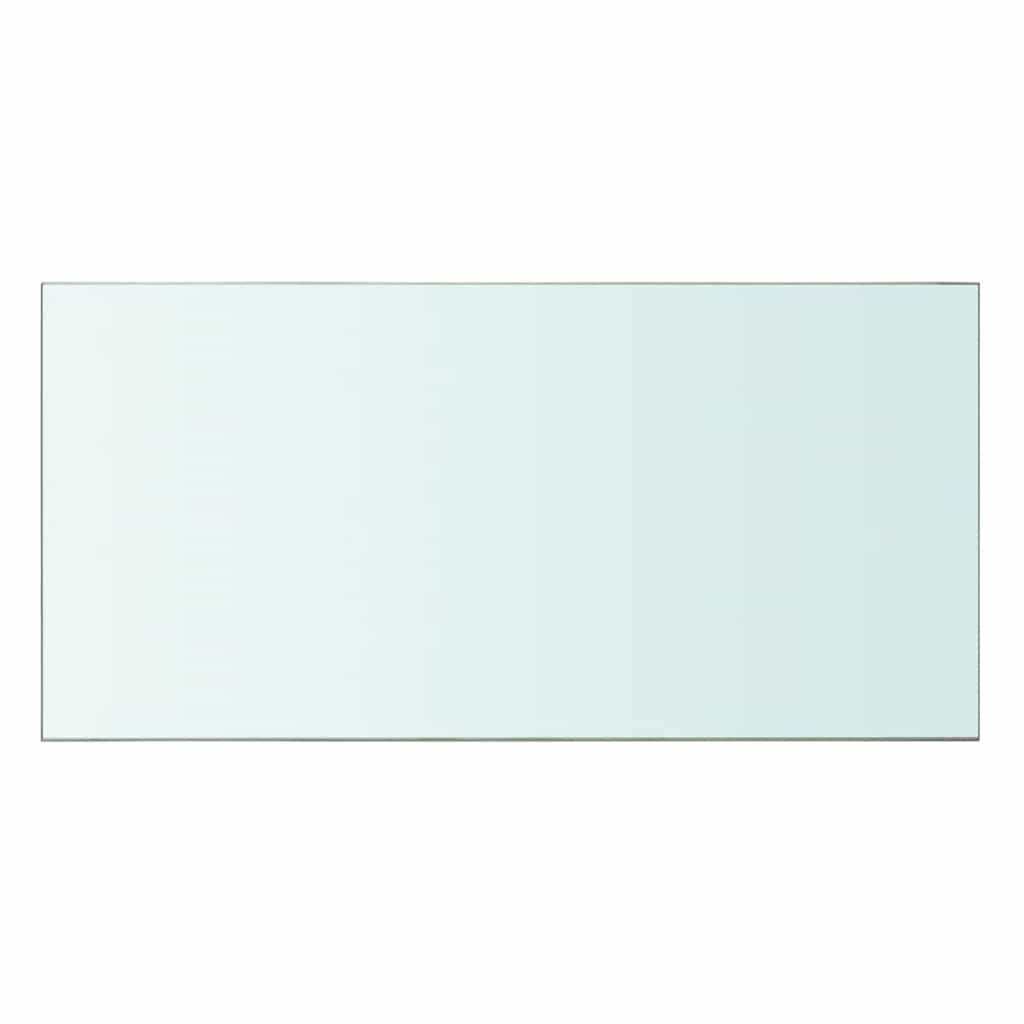 Panneaux d'étagère 2 pcs Verre Transparent 60 x 30 cm - XIOS