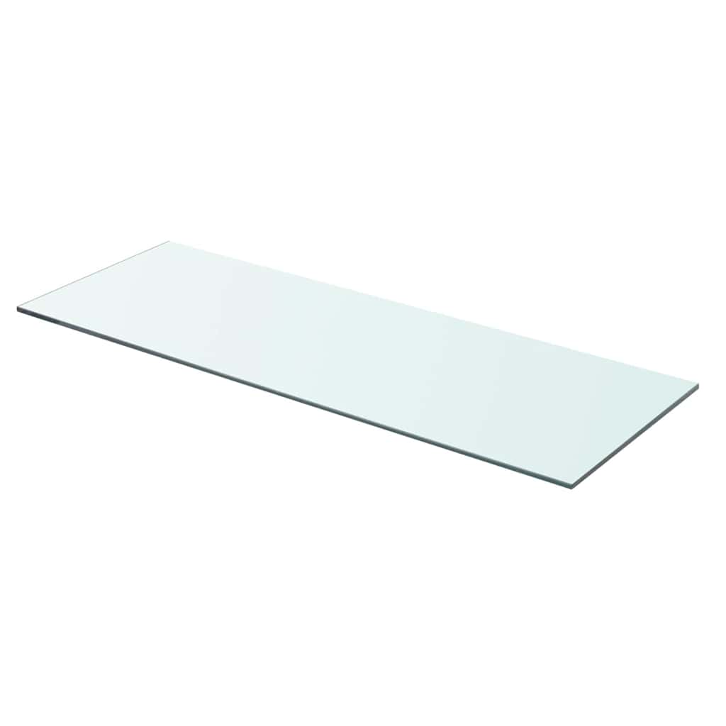 Panneaux d'étagère 2 pcs Verre Transparent 70x25 cm - XIOS