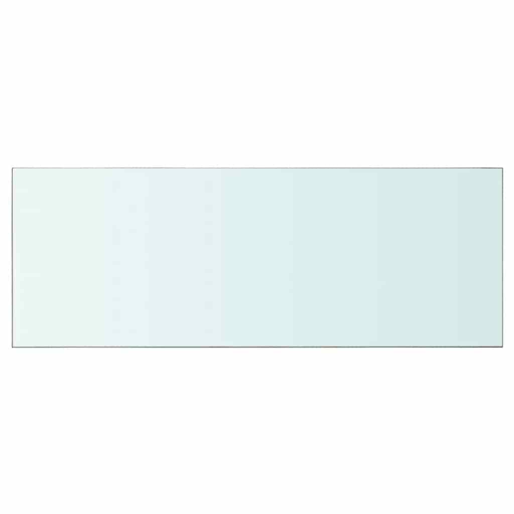 Panneaux d'étagère 2 pcs Verre Transparent 80 x 30 cm - XIOS