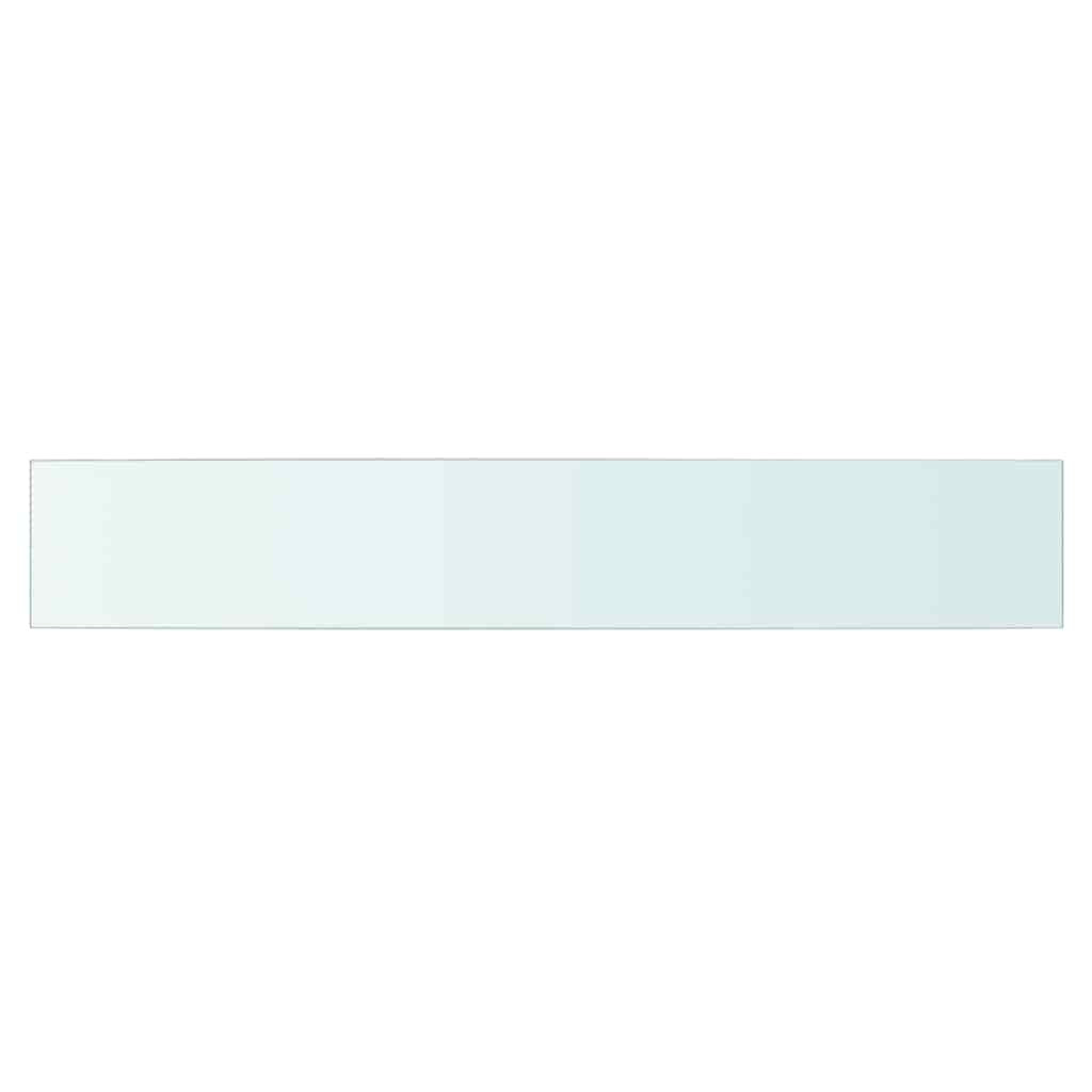 Panneaux d'étagère 2 pcs Verre Transparent 90 x 15 cm - XIOS