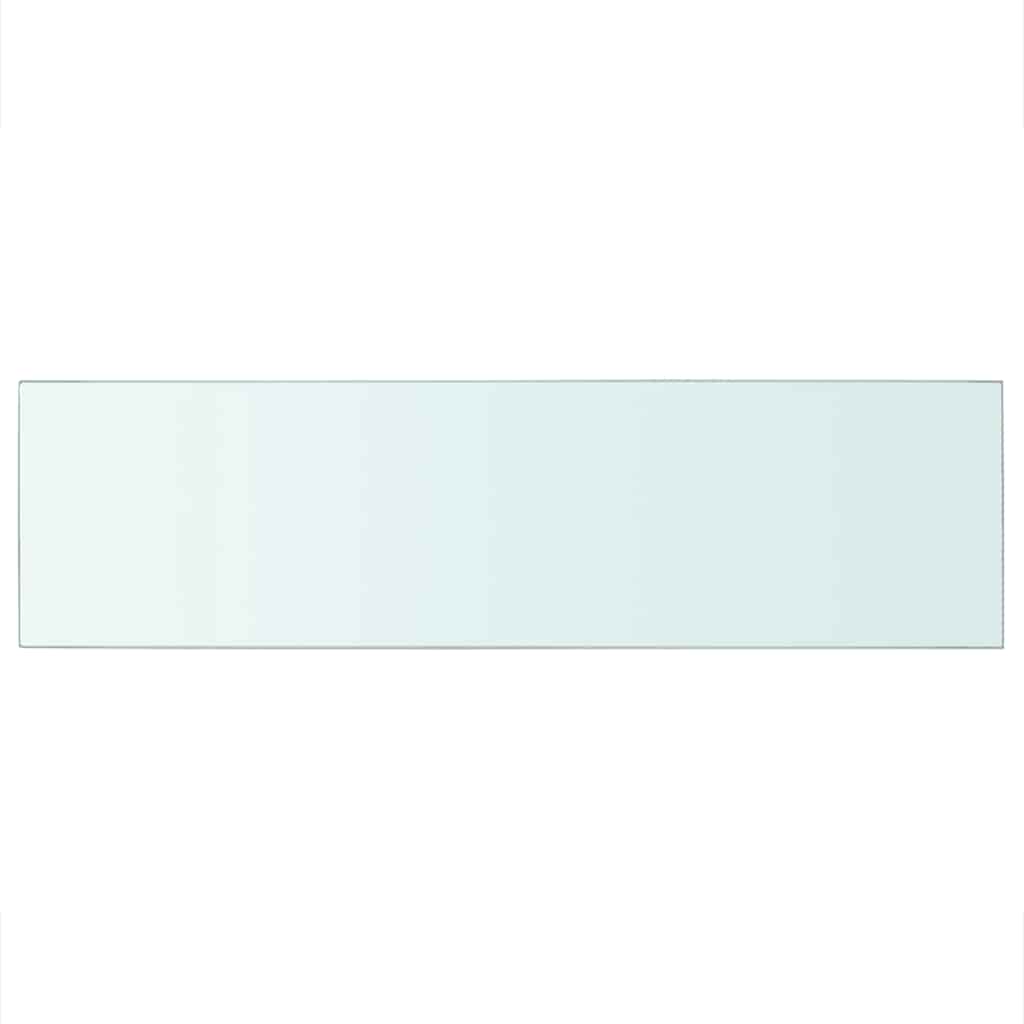 Panneaux d'étagère 2 pcs Verre Transparent 90 x 25 cm - XIOS