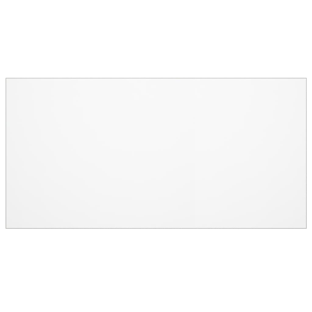 Protecteur de table transparent 120x60 cm 1,6 mm PVC - XIOS