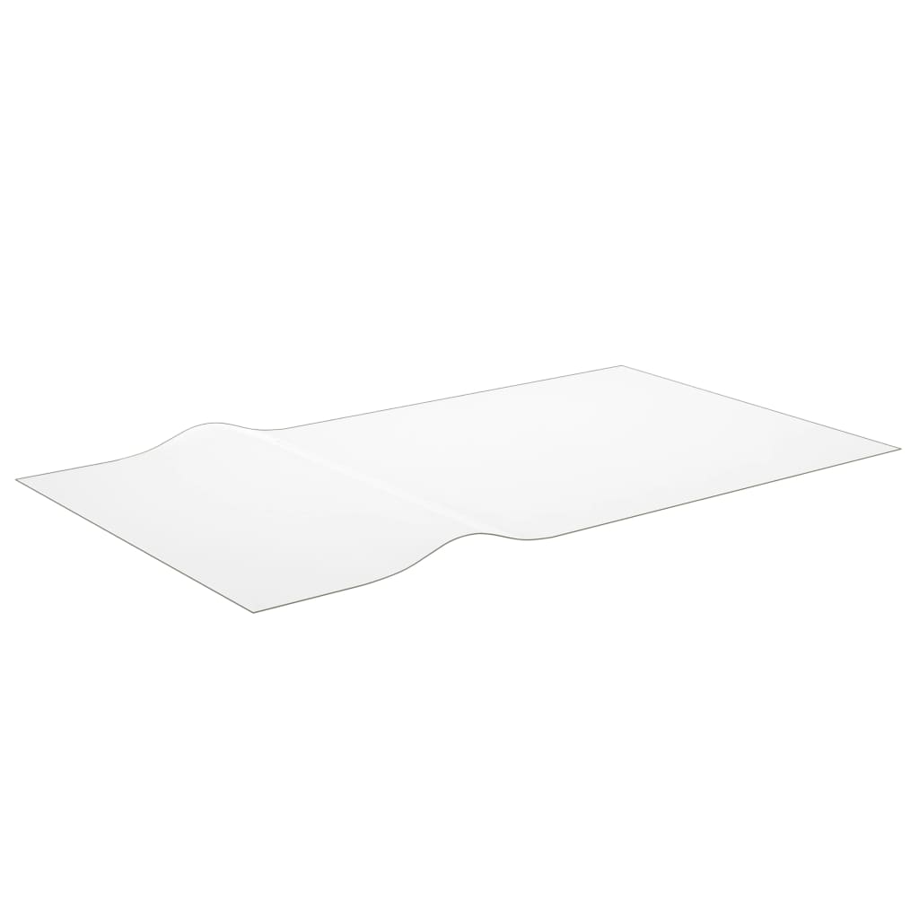 Protecteur de table transparent 120x60 cm 1,6 mm PVC - XIOS
