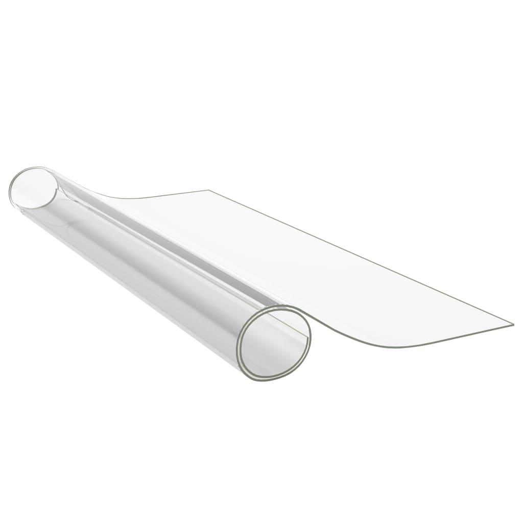 Protecteur de table transparent 80x80 cm 1,6 mm PVC - XIOS