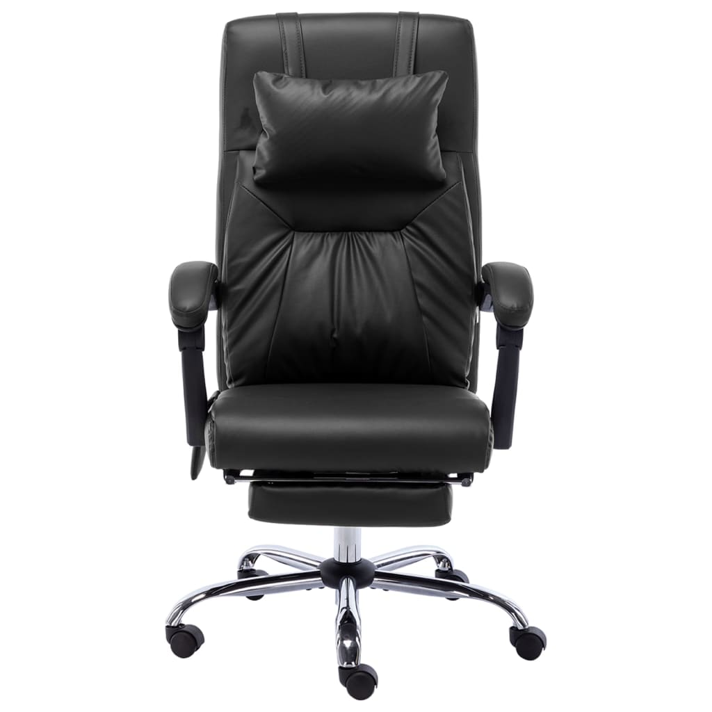 Chaise de bureau de massage Noir Similicuir - XIOS