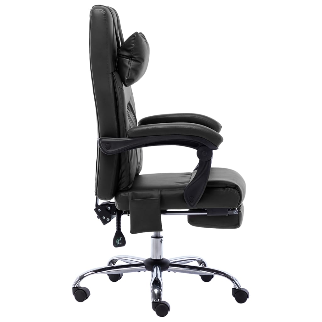 Chaise de bureau de massage Noir Similicuir - XIOS