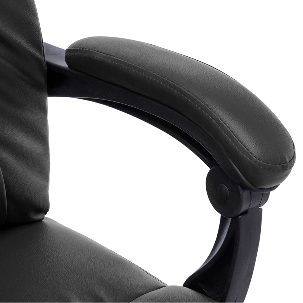 Chaise de bureau de massage Noir Similicuir - XIOS