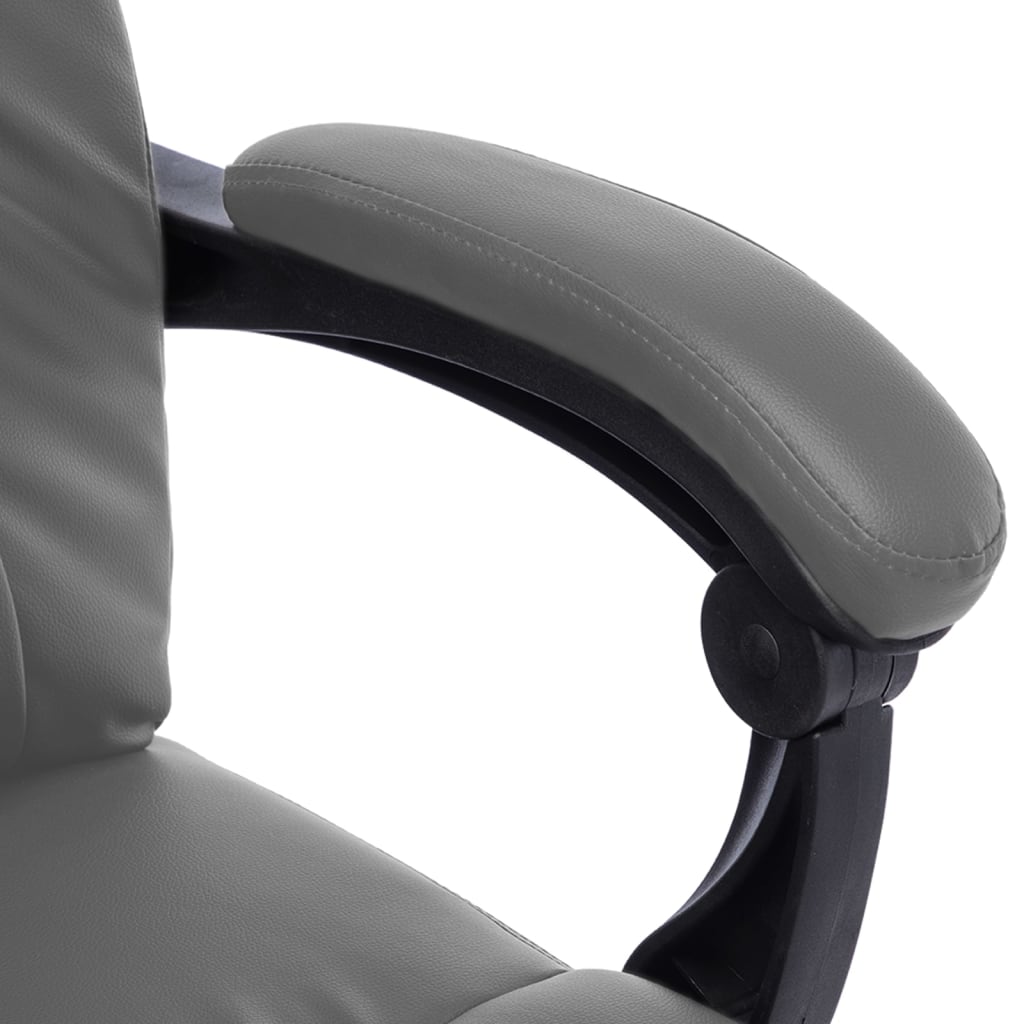 Chaise de bureau de massage Anthracite Similicuir - XIOS