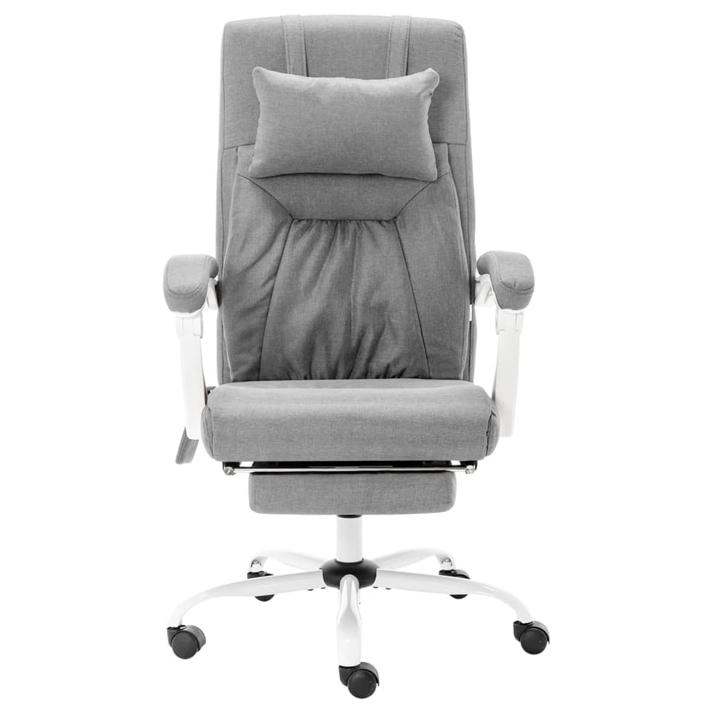 Chaise de bureau de massage Gris Tissu - XIOS