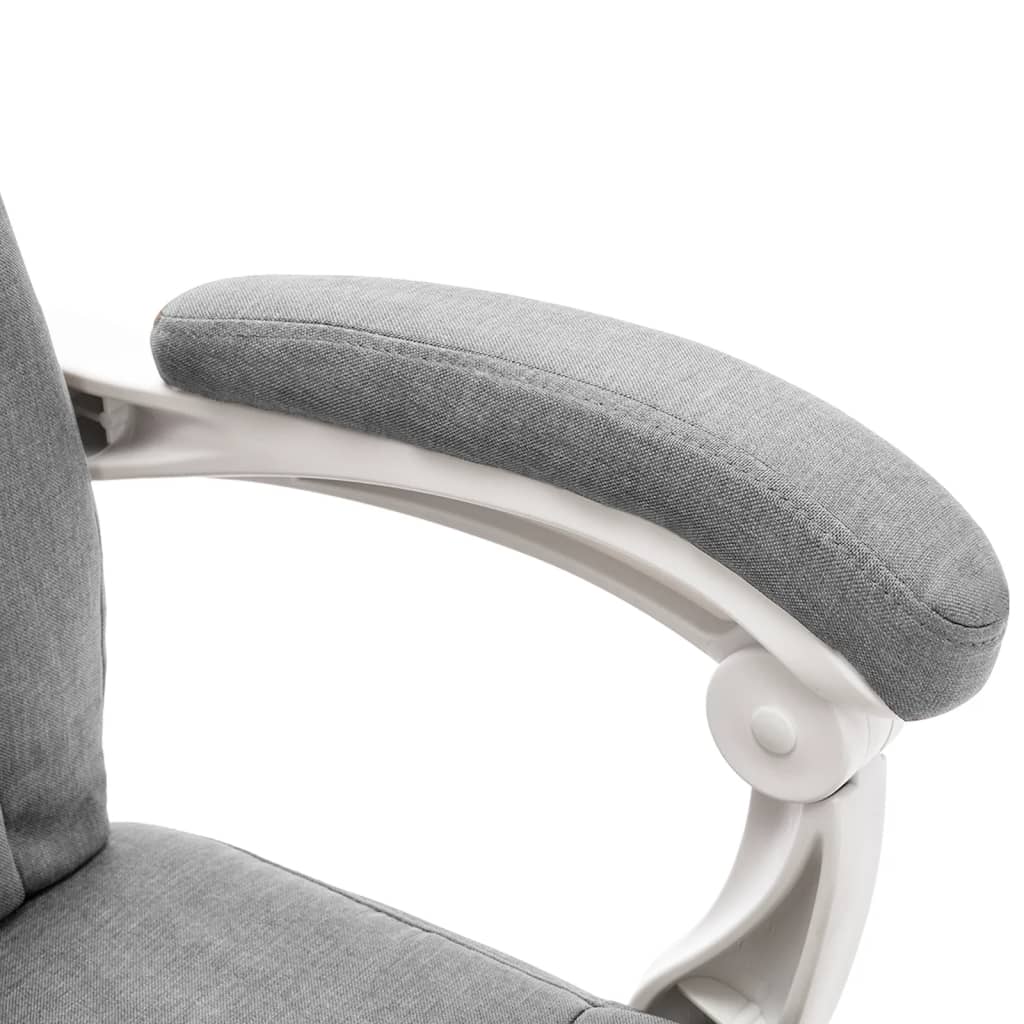 Chaise de bureau de massage Gris Tissu - XIOS