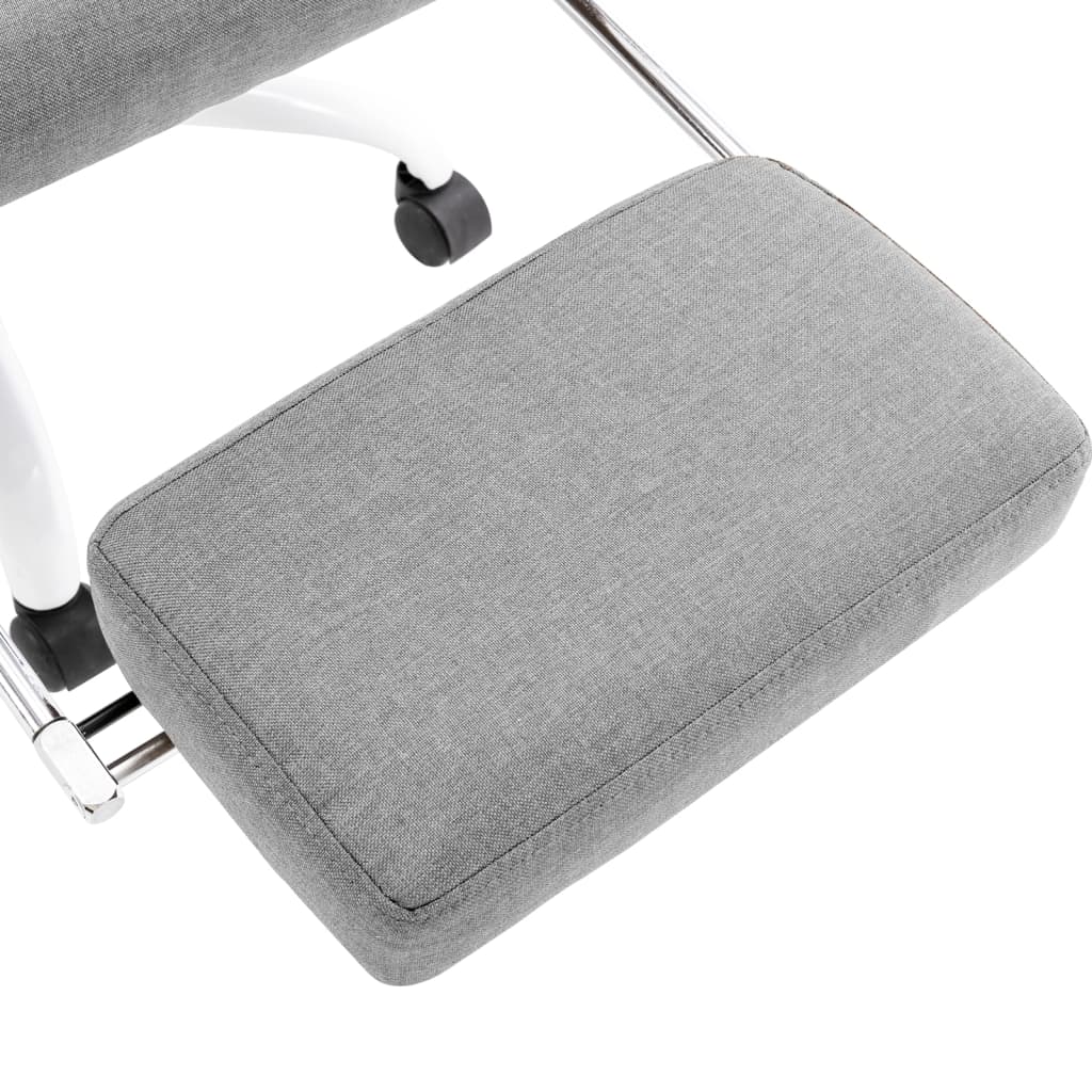 Chaise de bureau de massage Gris Tissu - XIOS