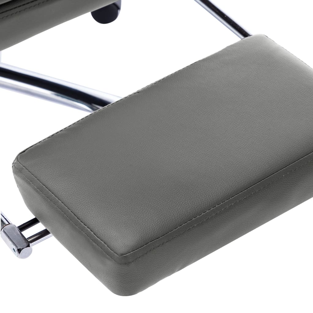 Chaise de bureau Anthracite Similicuir - XIOS