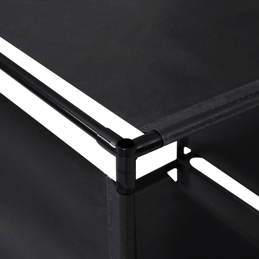 Étagère d'escalier d'affichage 130x45x170 cm Tissu - XIOS