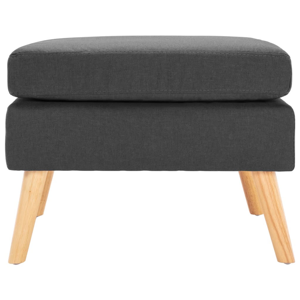 Repose-pied Gris foncé Tissu - XIOS