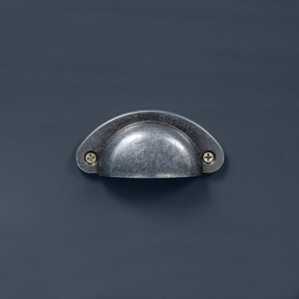 Buffet Hill Gris 125x40x80 cm Bois de pin solide - XIOS