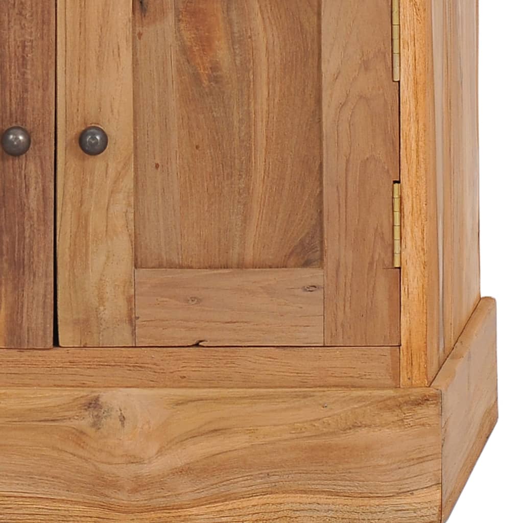 Buffet d'angle 60x45x60 cm bois de teck massif